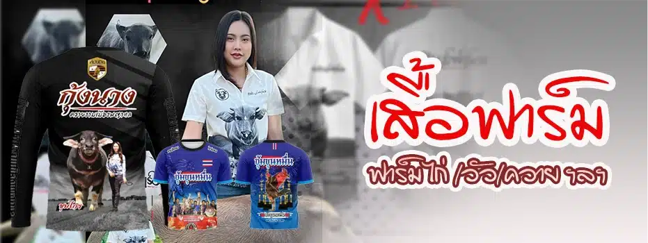 เสื้อฟาร์มวัวควาย