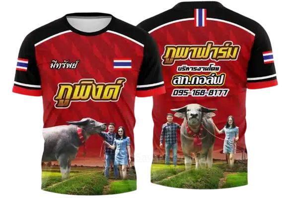 เสื้อพิมพ์ลายภูผาฟาร์ม