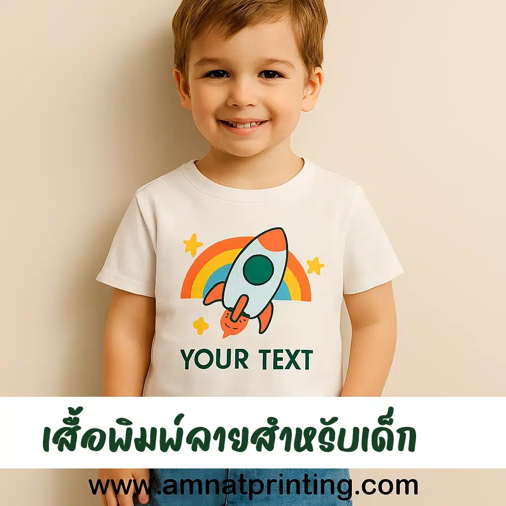 Printed shirts for children