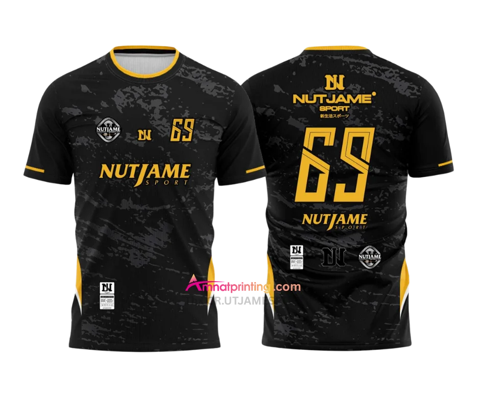 ชุดเสื้อกีฬาพิมพ์ลาย