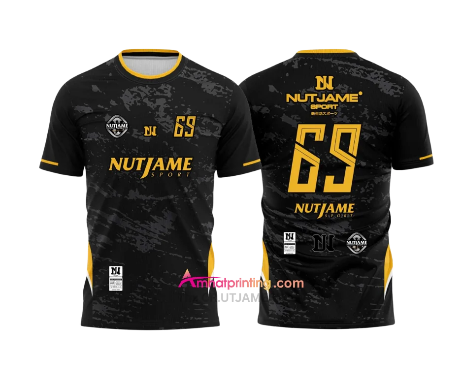 ชุดเสื้อกีฬาพิมพ์ลาย