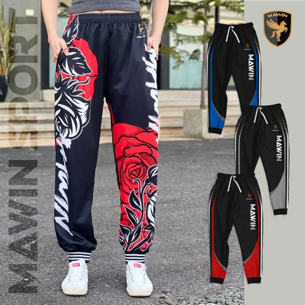 MAWIN SPORT PANTS กางเกงวอร์มขายาว ใส่ได้ทั้งหญิง ชาย MAWIN SPORT PANTS กางเกงวอร์มขายาว ใส่ได้ทั้งหญิง ชาย