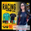 MAWIN เสื้อยืดพิมพ์ลาย RACING TEAM ใส่ได้ทั้งผู้หญิงและผู้ชาย