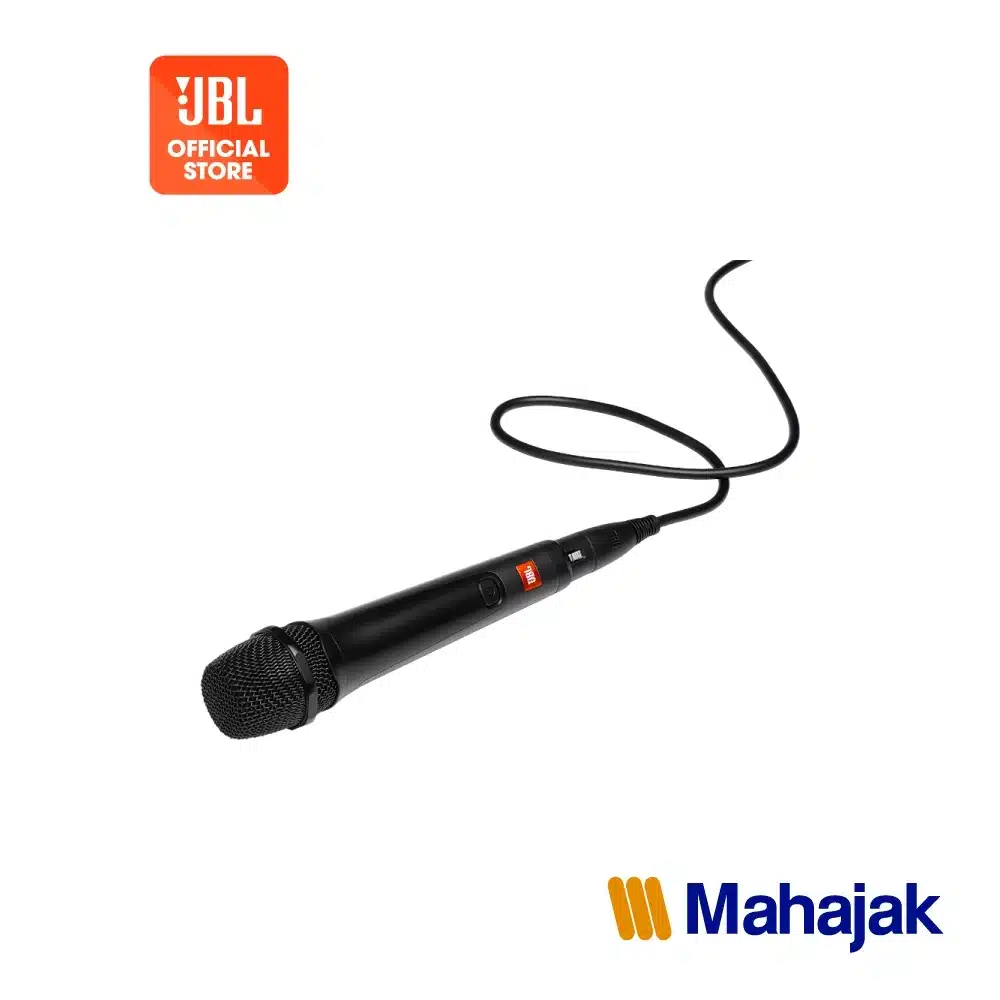 JBL PBM100 ไมโครโฟนมีสายสำหรับ JBL Partybox รูปแบบการรับเสียงแบบ Cardioid JBL PBM100 ไมโครโฟนมีสายสำหรับ JBL Partybox รูปแบบการรับเสียงแบบ Cardioid