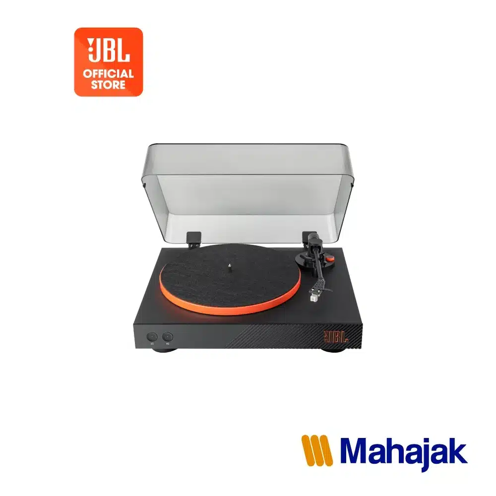 JBL Spinner BT เครื่องเล่นแผ่นเสียง Turntable ระบบสายพานให้คุณภาพเสียงระดับ Hi-Res Audio JBL Spinner BT เครื่องเล่นแผ่นเสียง Turntable ระบบสายพานให้คุณภาพเสียงระดับ Hi-Res Audio
